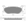 2 Kit plaquettes frein Yamaha XJ 900 Diversion Av Ga et Av Dr Nc - EBC FA179 - Raven 101-048