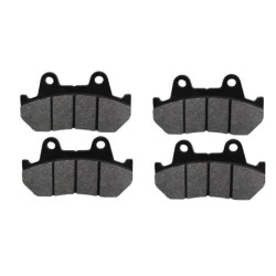 2 Kit plaquettes frein Honda VF 1100 V65 Magna  Av Ga et Av Dr Nc - EBC FA69/2 - Raven 101-049