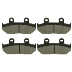 2 Kit plaquettes frein Honda CBR 1000 F  Av Ga et Av Dr Nc - EBC FA124 - Raven 101-051