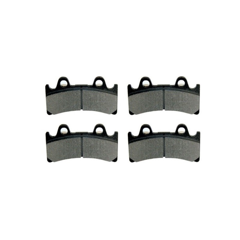 2 Kit plaquettes frein Triumph Daytona 900 Super III Av Ga et Dr T2020211 21 18 - EBC FA143 - Raven 101-054