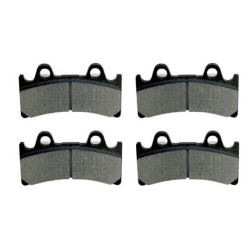 2 Kit plaquettes frein Yamaha YZF 750  Av Ga et Av Dr 4FM-W0045-00-00 - EBC FA143 - Raven 101-054