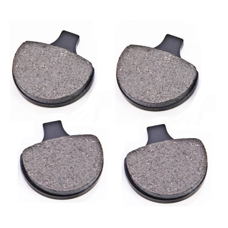 2 Kit plaquettes frein Harley-davidson Electra Glide Sport 1340  Av Ga et Av Dr Nc - EBC FA94 - Raven 101-057