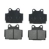 2 Kit plaquettes frein Yamaha RZR 250  Av Ga et Av Dr Nc - EBC FA104 - Raven 101-067