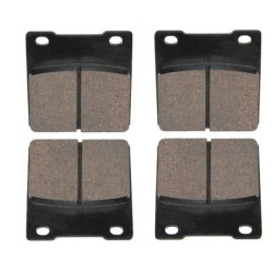 2 Kit plaquettes frein Honda CB 650 Nighthawk  Av Ga et Av Dr Nc - EBC FA45 - Raven 101-068