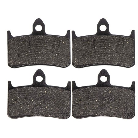 2 Kit plaquettes frein Honda NR 750  Av Ga et Av Dr Nc - EBC FA187 - Raven 101-069