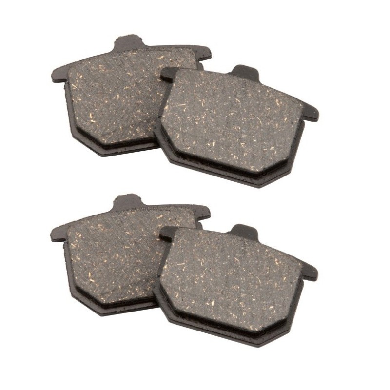 2 Kit plaquettes frein Honda CBX 1000 Super Sport  Av Ga et Av Dr Nc - EBC FA31 - Raven 101-078