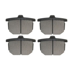 2 Kit plaquettes frein Honda CX 500  Av Ga et Av Dr Nc - EBC FA29 - Raven 101-080
