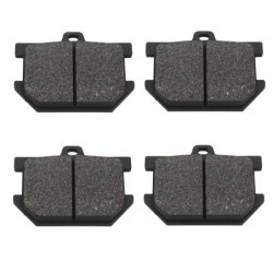 2 Kit plaquettes frein Yamaha XS 650  Av Ga et Dr Nc - EBC FA34 - Raven 101-082