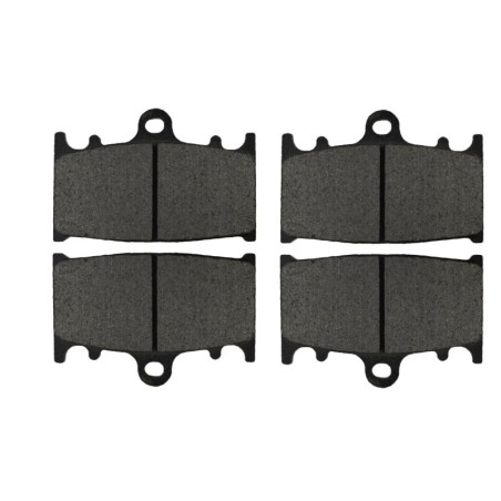2 Kit plaquettes frein Kawasaki ZXR 400  Av Ga et Av Dr Nc - EBC FA180 - Raven 101-090