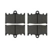 2 Kit plaquettes frein Kawasaki ZXR 400  Av Ga et Av Dr Nc - EBC FA180 - Raven 101-090