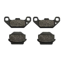 2 Kit plaquettes frein Suzuki LT-E 230 QuadRunner  Av Ga et Av Dr 59300-03840 - EBC FA128 - Raven 101-091