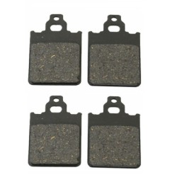 2 Kit plaquettes frein Gilera NGR 250  Av Ga et Av Dr Nc - EBC FA60 - Raven 101-096