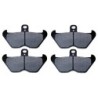 2 Kit plaquettes frein Bmw R 850 C99 GS95 R94 RT96 Av Ga et Av Dr 34117663764 - EBC FA246 - Raven 101-117
