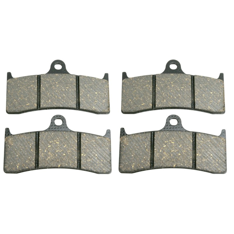 2 Kit plaquettes frein Mv-agusta Brutale 750 Oro S F4 Av Ga et Av Dr Nc - EBC FA249, 424 - Raven 101-126