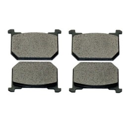 2 Kit plaquettes frein Kawasaki KZ 750 CSR Twin  Av Ga et Av Dr 43082-0041 - EBC FA66 - Raven 101-127