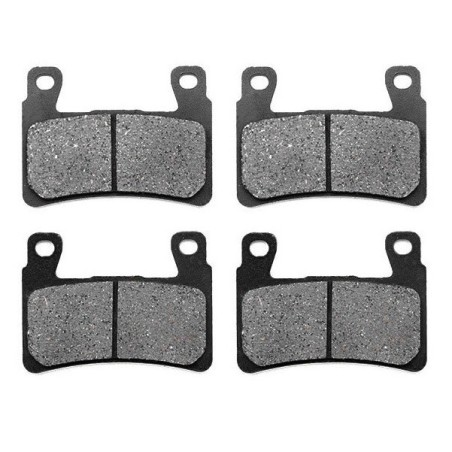 2 Kit plaquettes frein Honda CB 1300 Super Four  Av Ga et Av Dr Nc - EBC FA265 - Raven 101-134