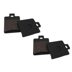 2 Kit plaquettes frein Adiva AD3 300 3 roue Av Ga et Av Dr Nc - EBC FA260 - Raven 101-137