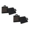 2 Kit plaquettes frein Adiva AD3 300 3 roue Av Ga et Dr Nc - EBC FA260 - Raven 101-137