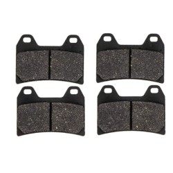2 Kit plaquettes frein Ktm Adventure 1050 ABS Av Ga et Dr Nc - EBC FA244 - Raven 101-141