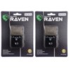2 Kit plaquettes frein Kawasaki KVF 360 Prairie  Av Ga et Av Dr Nc - EBC FA54 - Raven 101-144