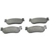 2 Kit plaquettes frein Polaris Ranger 150  Av Ga et Av Dr Nc - EBC FA275 - Raven 101-146