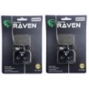 2 Kit plaquettes frein Piaggio X9 500 SL Av Ga et Av Dr Nc - EBC FA266 - Raven 101-152