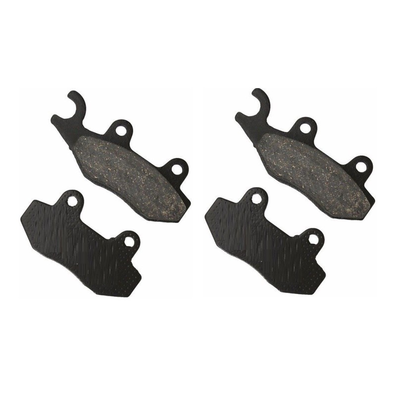 2 Kit plaquettes frein Pgo TR-3 150  Av Ga et Dr Nc - EBC FA264 - Raven 101-174