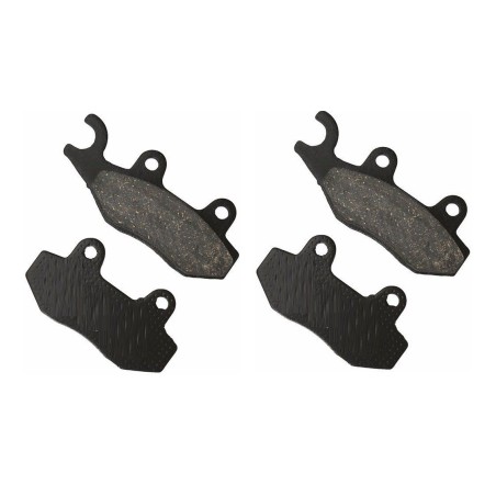 2 Kit plaquettes frein Pgo TR-3 150  Av Ga et Dr Nc - EBC FA264 - Raven 101-174
