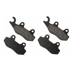 2 Kit plaquettes frein Pgo T-Rex 50  Av Ga et Av Dr Nc - EBC FA264 - Raven 101-174