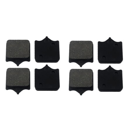 2 Kit plaquettes frein Benelli DUE 756  Av Ga et Av Dr Nc - EBC FA322/4HH - Raven 101-177