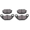 2 Kit plaquettes frein Kymco MXU 50  Av Ga et Dr 45105-LDB5-E10 - EBC FA400 - Raven 101-183