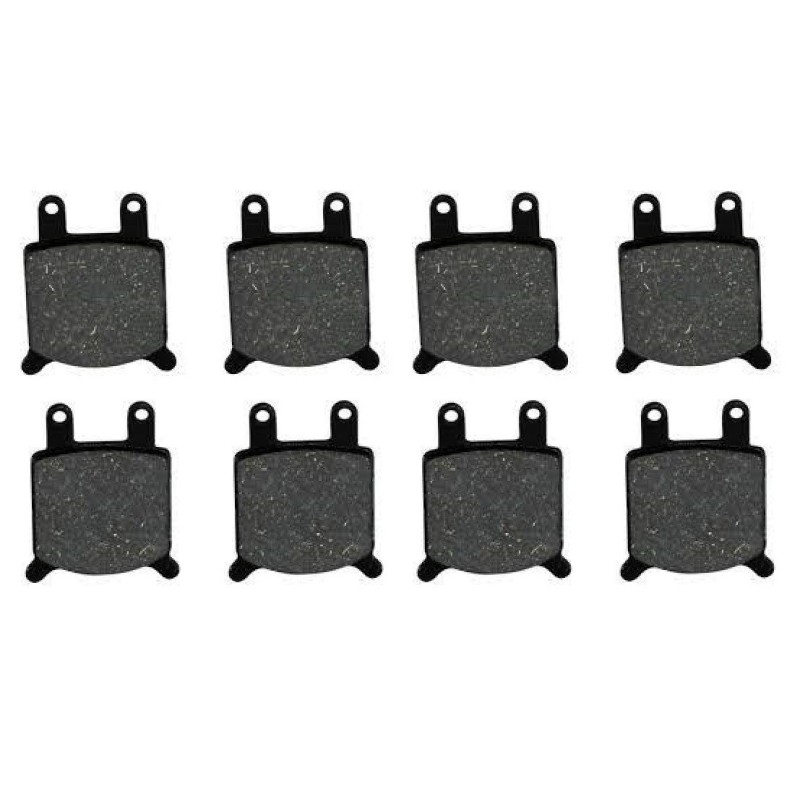 2 Kit plaquettes frein Garelli GTA 125  Av Ga et Av Dr Nc - EBC FA76 - Raven 101-184