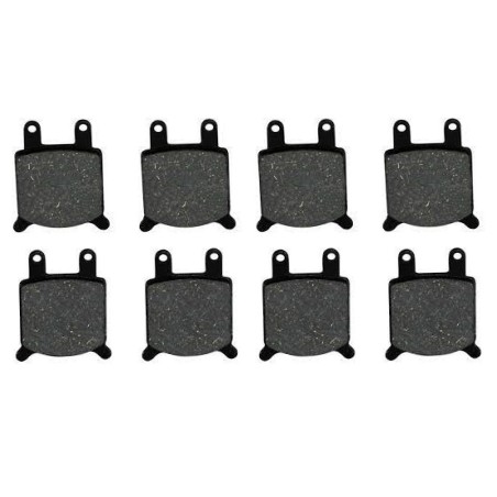 2 Kit plaquettes frein Gilera RV 200  Av Ga et Av Dr Nc - EBC FA76 - Raven 101-184