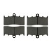 2 Kit plaquettes frein Bmw K 1200 LT Evo integral R Urban Sport Av Ga et Av Dr Nc - EBC FA294HH - Raven 101-194