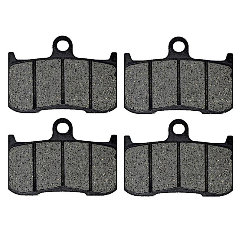 2 Kit plaquettes frein Kawasaki Z1000  Av Ga et Av Dr 43082-0195 - EBC FA347 - Raven 101-207