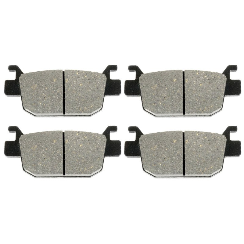 2 Kit plaquettes frein Honda TRX 680 Rincon  Av Ga et Av Dr Nc - EBC FA410 - Raven 101-240