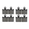 2 Kit plaquettes frein Kawasaki ZX-14R 1400 Ninja R ZX Av Ga et Av Dr Nc - EBC FA417/4HH - Raven 101-249