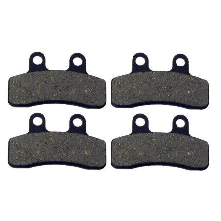 2 Kit plaquettes frein Quadzilla WK 140  Av Ga et Av Dr Nc - EBC FA448 - Raven 101-250
