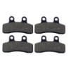 2 Kit plaquettes frein Quadzilla WK 140  Av Ga et Av Dr Nc - EBC FA448 - Raven 101-250
