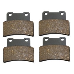 2 Kit plaquettes frein Aprilia Dorsoduro 750  Av Ga et Av Dr Nc - EBC FA432 - Raven 101-251