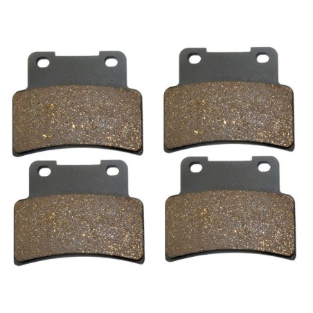 2 Kit plaquettes frein Aprilia Mana 850 NA Av Ga et Av Dr Nc - EBC FA432 - Raven 101-251