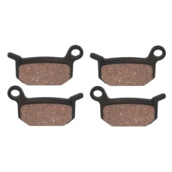 2 Kit plaquettes frein Ktm 505 SX  Av Ga et Av Dr Nc - EBC FA462TT - Raven 101-261