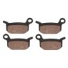 2 Kit plaquettes frein Ktm 525 XC  Av Ga et Dr Nc - EBC FA462TT - Raven 101-261