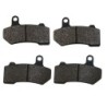2 Kit plaquettes frein Harley-davidson Street Rod 1130 VRSCR Av Ga et Av Dr Nc - EBC FA409HH - Raven 101-271