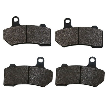 2 Kit plaquettes frein Harley-davidson Touring Ultra Classic Electra Glide FLHTCU Av Ga et Av Dr 42850-06 - EBC FA409HH - Raven 