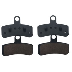 2 Kit plaquettes frein Harley-davidson Fat Bob 1584 FXDF Av Ga et Av Dr Nc - EBC FA457HH - Raven 101-275