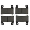 2 Kit plaquettes frein Harley-davidson Softail Low Rider S FXLRS Av Ga et Av Dr 41300-102 - EBC FA296HH - Raven 101-279