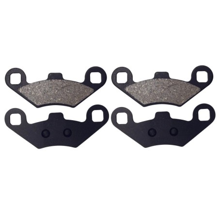 2 Kit plaquettes frein Peugeot Metropolis 400 T T-RS blue line Av Ga et Av Dr Nc - EBC FA159 - Raven 101-280