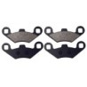 2 Kit plaquettes frein Peugeot Metropolis 400 T T-RS blue line Av Ga et Av Dr Nc - EBC FA159 - Raven 101-280