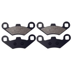 2 Kit plaquettes frein Kymco Mongoose 270  Ar Ga, Ar Dr,  Av Ga ou Av Dr Nc - EBC FA159 - Raven 101-280